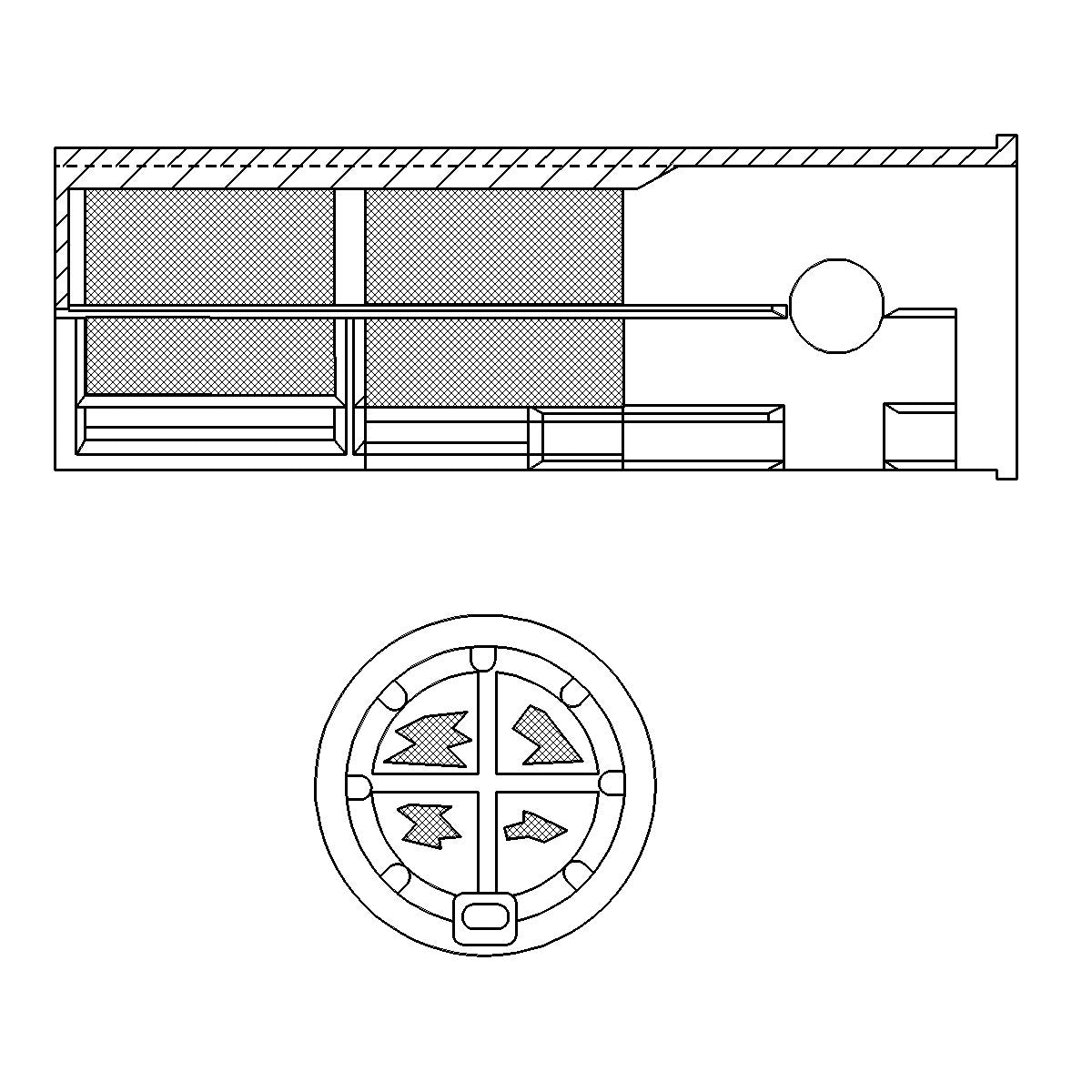 9P-7121: FUEL TANK STRAINER, 9P7121