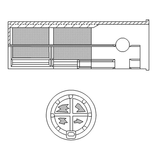 9P-7121: FUEL TANK STRAINER, 9P7121