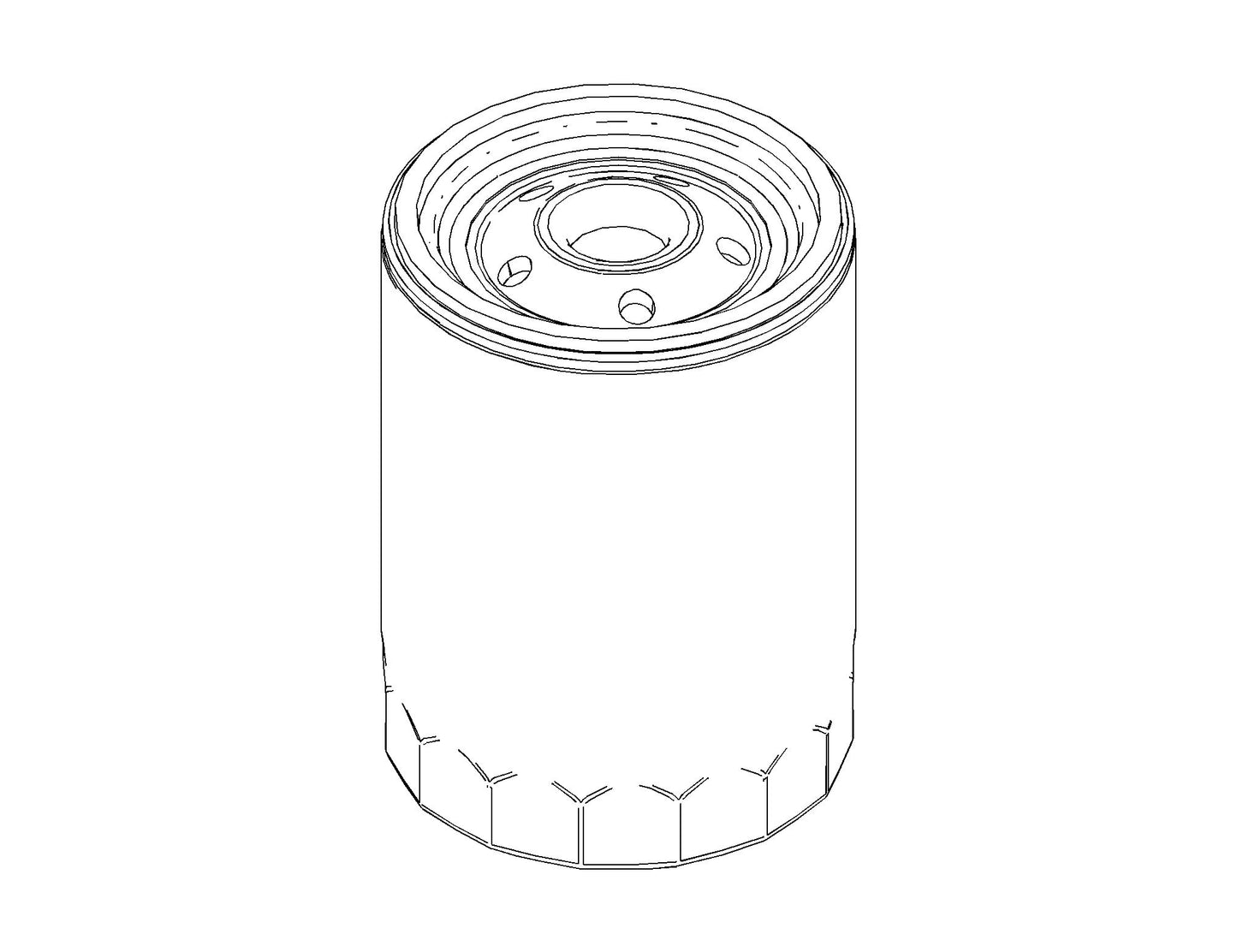 497-8158: ENGINE OIL FILTER, 4978158