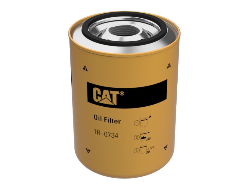 1R-0734: STANDARD EFFICIENCY ENGINE OIL FILTER, 1R0734