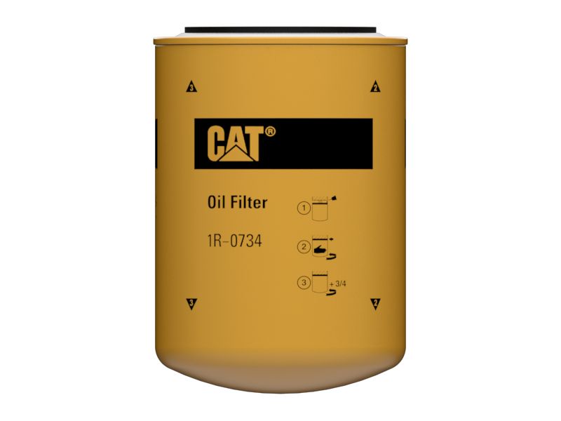 1R-0734: STANDARD EFFICIENCY ENGINE OIL FILTER, 1R0734