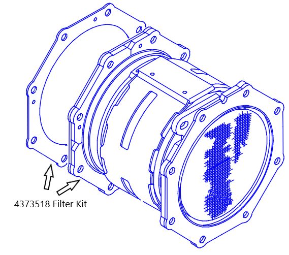 437-3518: KIT-FILTER(DPF), 4373518